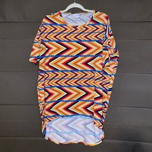 Small multi colored tunic